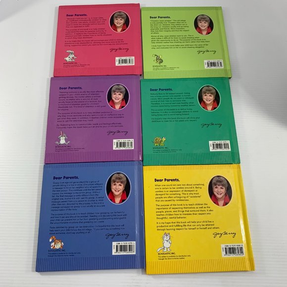 Lot of 6 Help Me Be Good Joy Berry Books Hardcover Children Tantrums Disobeying - Picture 2 of 6